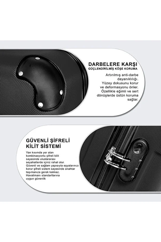 ANTHONY JACKSON Ultra Hafif ABS Valiz TRION